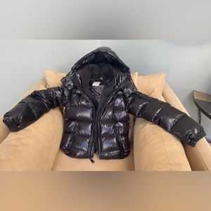 SAM. Boy’s Glacier Puffer Jacket. Black. Size 14.